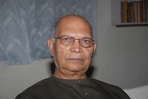 Eminent litterateur Chandrasekhar Rath (Express Photo Service)