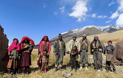 The Wakhi, a tribe of roughly 12,000 nomadic people populate Afghanistan's mountainous Wakhan Corridor, a region so remote that its  residents are untouched by the decades of conflict that have devastated their country. (All photos from AFP)