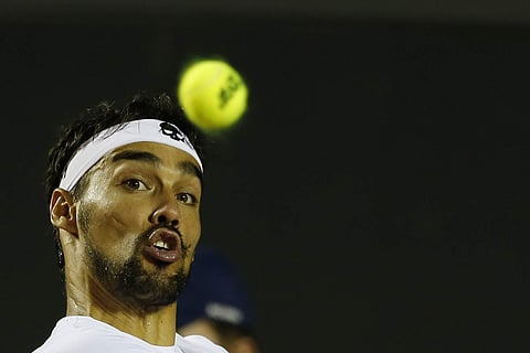 ATP world number 20 Fabio Fognini | AP