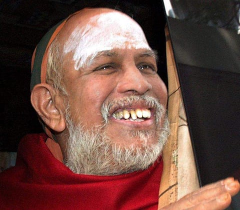 File photo of Kanchi Shankaracharya Jayendra 82 the 69th pontiff of the Kanchi Mutt died on Wednesday in Tamil Nadu's Kanchipuram. | PTI