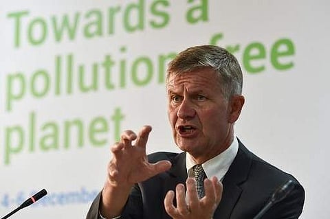 UN Environment chief Erik Solheim. | AFP File Photo