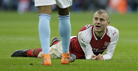 Arsenal midfielder Jack Wilshere | AP