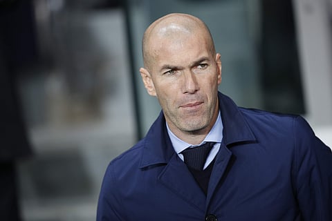 Real Madrid coach Zinedine Zidane | AP