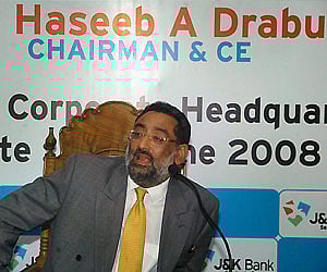 Former J-K minister Haseeb Drabu. | EPS