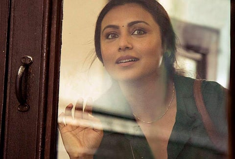 Rani Mukerji in a still from Hichki.