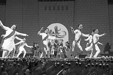 Artistes performing at Odisha Parba in New Delhi on Monday (Representative Image )