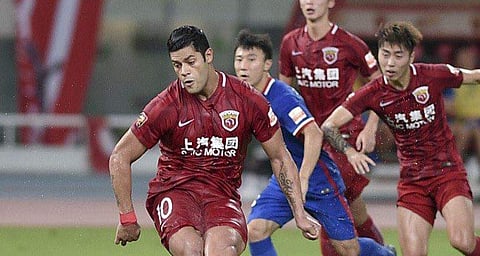 Shanghai SIPG striker Hulk (Photo | Shanghai SIPG Twitter)