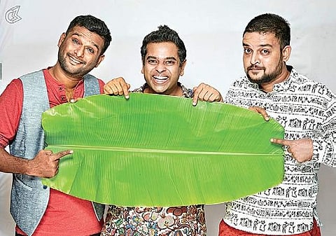 From Left: Balakumaran, Aswin Rao and Rajiv Rajaram