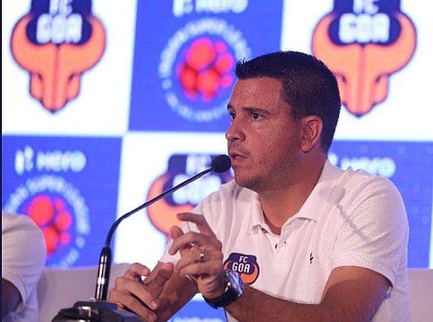 FC Goa head coach Sergio Lobera Rodriguez (Photo: Twitter/FC Goa)