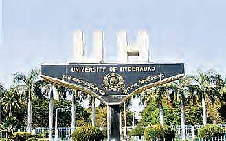 University of Hyderabad students protest fee hike, mess food