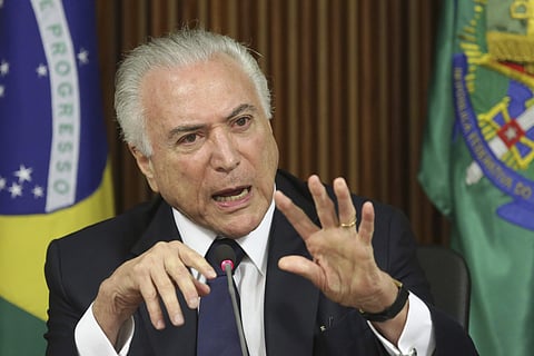 Brazil's President Michel Temer (Photo | AP)