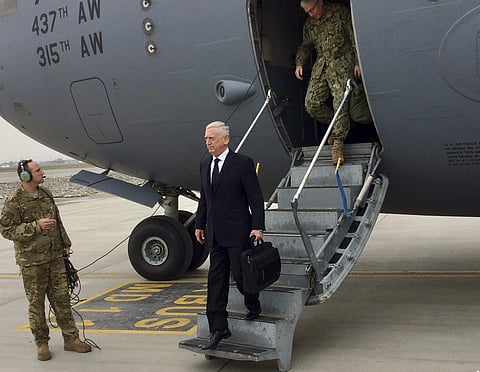 US Defence Secretary Jim Mattis (Photo | AP)