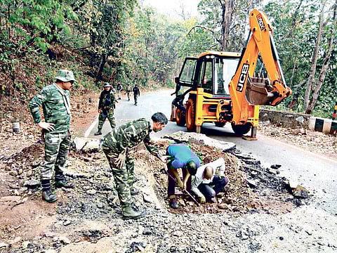 Heavy landmine recovered Sundargarh district
