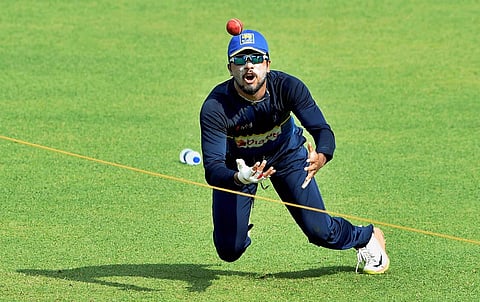 Sri Lankan batsman Dinesh Chandimal(Photo | PTI)
