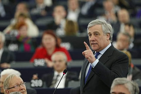 European Parliament President Antonio Tajani (Photo | AP)