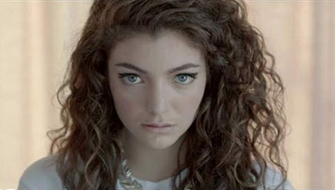 Singer Lorde. (Photo: YouTube)