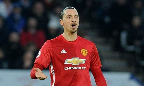 Manchester United striker Zlatan Ibrahimovic (File | AP)