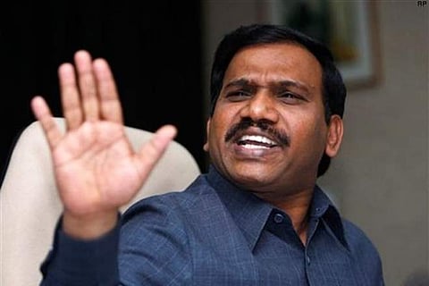 Former Telecom Minister A Raja.