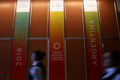 The G20 also called for continued international monitoring of cryptocurrencies such as bitcoin. (Photo | Reuters)