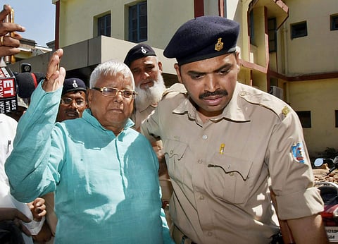 Lalu Prasad Yadav. (PTI Photo)