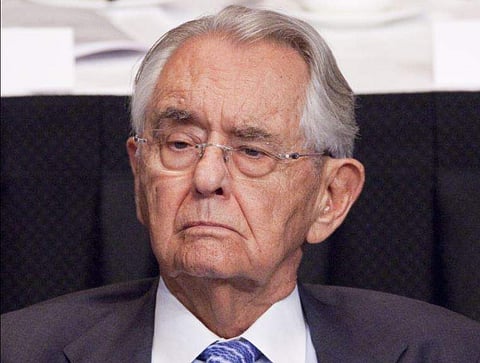 Late Blackstone Group co-founder Peter Peterson (File | AP)