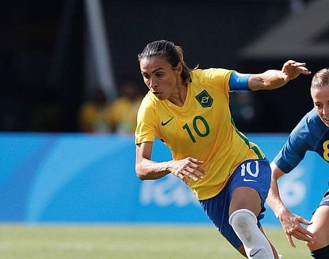 The Brazilian women are heavily favoured to prevail in the April 4-22 competition (Photo: Twiier/Nat. Football Museum) ‏