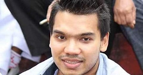 Namal Rajapakse, son of former strongman president Mahinda Rajapakse. (Image Courtesy Twitter @RajapaksaNamal)
