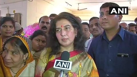 BJP's Saroj Pandey has been elected to the Rajya Sabha from Chhattisgarh. (ANI)