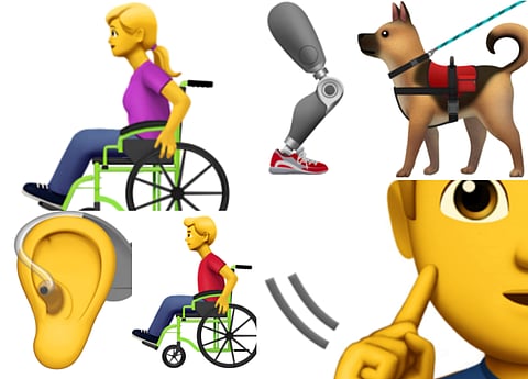 Service dog to prosthetic limbs: Apple proposes emojis for differently-abled