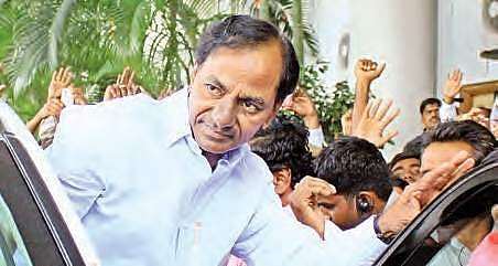 Telangana Chief Minister K Chandrasekhar Rao
