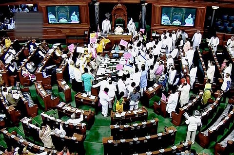 The party  on Monday announced that it had decided not to disturb the proceedings of Lok Sabha.  (File | PTI)