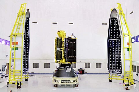 The GSAT-6A satellite blasted off at 4.56 p.m. on Thursday and was put into orbit around 17 minutes after the launch. (Photo | ISRO official website)