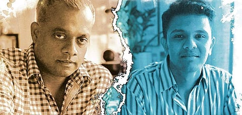 Gautham Vasudev Menon and Karthick Naren