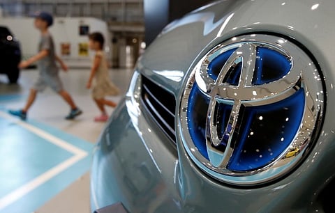Logo of Toyota Motor Corp  (File Photo | Reuters)