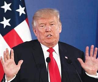 US President Donald Trump