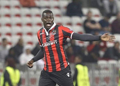Nice striker Mario Balotelli | AP