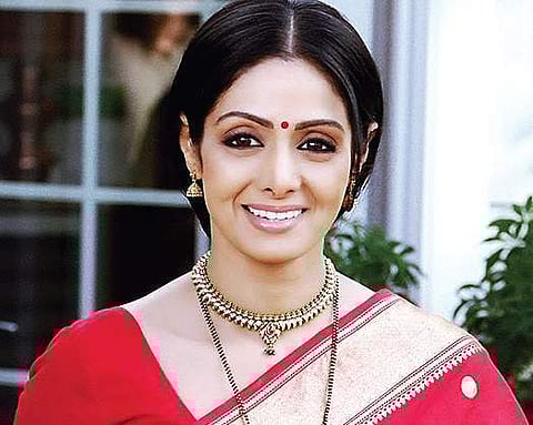 Late actress Sridevi