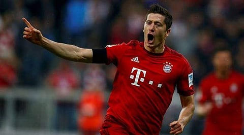 Bayern Munich striker Robert Lewandowski | AP