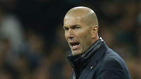 Real Madrid coach Zinedine Zidane | AP