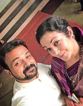 Kunchacko Boban with Santhi Krishna