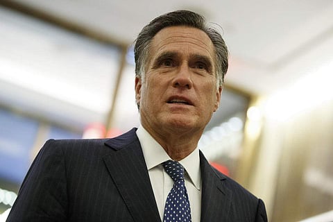 The White House told the magazine that Romney was never Trump's first choice for secretary of state. (Photo | AP)
