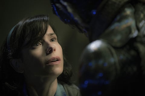 'The Shape of Water' was the biggest winner of the evening, with 4 Oscars out of its 13 nominations. The film is an offbeat take on the romance of a mute woman and a sea creature. (Photo | AP)