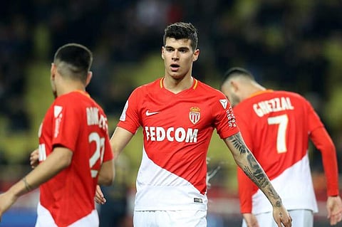 Monaco striker Pietro Pellegri | AFP