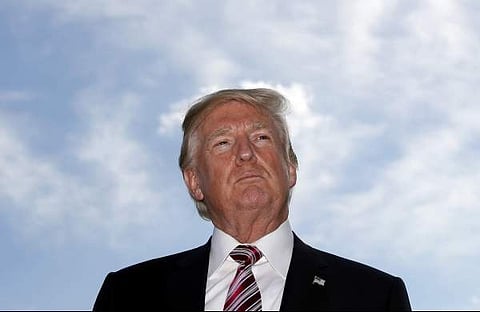 On Monday, Trump moved to hold the trade talks hostage to the tariffs. (Photo | AP)