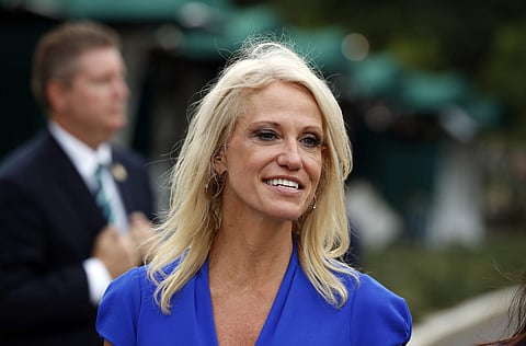 A federal watchdog says Conway violated the federal law prohibiting government officials from using their positions to influence political campaigns. (Photo | AP)