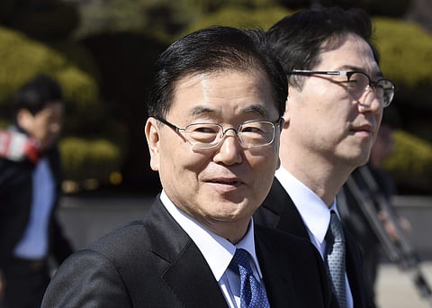 Chung Eui-yong (Photo | AP)