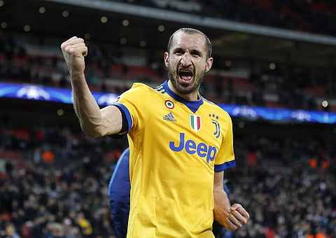 Juventus defender Giorgio Chiellini | AP