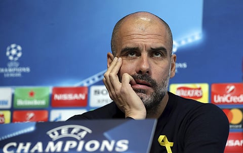 Manchester City manager Pep Guardiola | AP