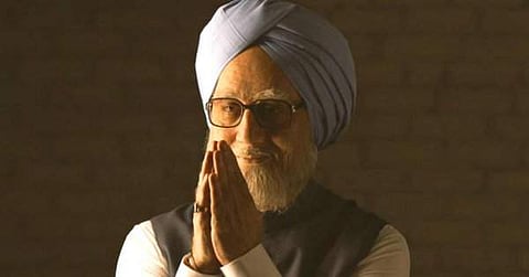 Anupam Kher as Dr. Manmohan Singh. (Image Courtesy Twitter)