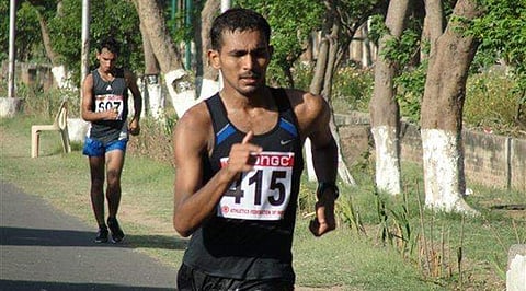 Irfan KT (Image Courtesy IAAF.org)